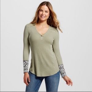 Knox Rose Thermal Henley
